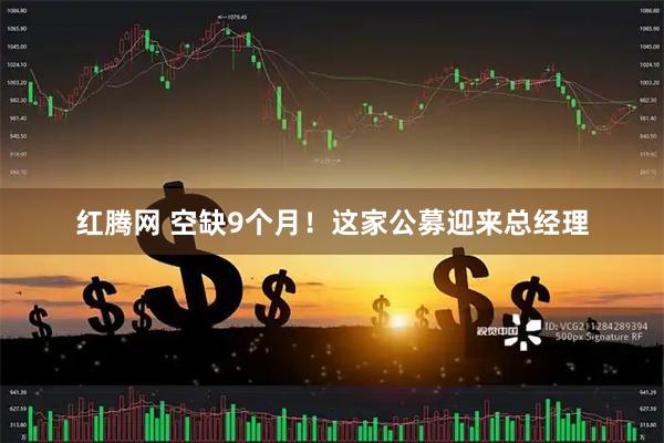 红腾网 空缺9个月！这家公募迎来总经理